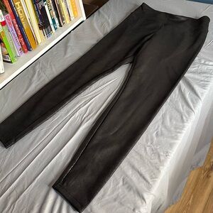 Faux Snakeskin Leggings